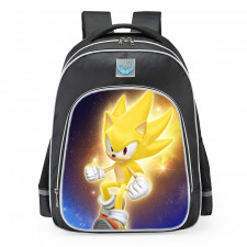 Sonic Forces Super Sonic School Backpack