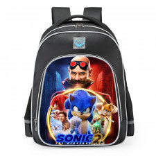 Sonic The Hedgehog 2 School Backpack