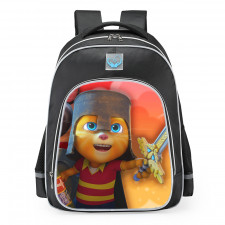 Talking Tom And Friends The Brave Sir Ginger School Backpack