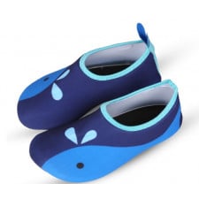 Kids Water Shoes Barefoot Quick Dry Aqua Socks - Whale