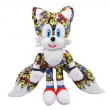 Sonic The Hedgehog Miles Tails Prower Sticker Bomb Plush Toy