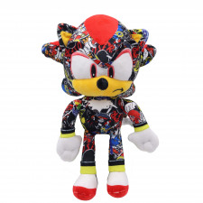 Sonic The Hedgehog Shadow The Hedgehog Sticker Bomb Plush Toy
