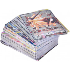 100 Pokemon Trading Cards (20 GX Cards / 20 Mega Cards / 1 Energy Card / 59 EX Cards)