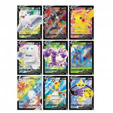 100 Pokemon Trading Cards (60 V Cards / 40 VMAX Cards)