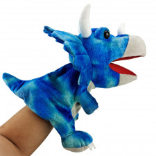 Triceratops Hand Puppet Dinosaur Plush Toy