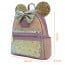Disney World 50th Anniversary EARidescent Minnie Loungefly Mini Backpack - Minnie EARidescent 50th Anniversary Collection Loungefly