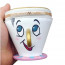 Disney Beauty And The Beast Chip Tea Cup Coin Purse