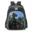 Smite Jurassic World Camp Cretaceous Baryonyx School Backpack