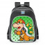 Super Mario Paper Bowser School Backpack