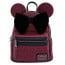 Minnie Mouse Woven Loungefly Mini Backpack