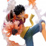 Bandai Tamashii Nations Monkey D. Luffy One-Piece Figuarts Zero Figure (Battle Version)