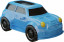 Magic Inductive Truck Follows Black Line Blue Car