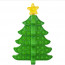 Christmas Tree Pop It Poppet Fidget