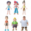 Luca Figures Toy Set 6pcs