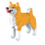 Shiba Dog Brick Building Kit