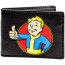 Bethesda Fallout Vault Boy Black ID & Card Bi-Fold Wallet
