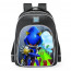 Sonic Dash Metal Sonic School Backpack