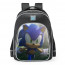 Sonic Frontiers Sonic The Hedgehog School Backpack