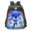 Sonic The Hedgehog School Backpack