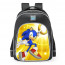 Sonic Prime Sonic Get The Ring School Backpack