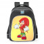 Sonic X Knuckles The Echidna School Backpack