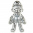 Silver Mario Action Figure 4 Inches