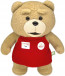 Teddy Bear in Red Apron Stuffed Plush