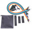 Stay at Home Workout Set, 5 Resistance Bands Set, Exercise Workout Bands