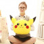 Pikachu Plush Pillow and Blanket Bed Set