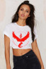 Sexy Pokemon Red Team Tee White T-Shirt