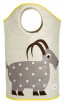 3 Sprouts Canvas Storage Laundry Hamper Goat