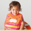 Skip Hop Zoo Tuck-Away Baby Bib Cat