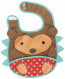 Skip Hop Zoo Tuck-Away Baby Bib Hedgehog
