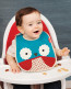 Skip Hop Zoo Tuck-Away Baby Bib Owl
