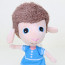 Girl Dolly And Friends Plush