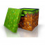 Minecraft Grass Block Storage Cube Organizer
