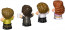 Fisher-Price Little People Collector the Office Figure Set, 4 Character Figures