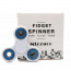 Mizzuco Tri-Spinner Fidget White/Blue