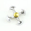 4 Side Axe Blade Shaped Fidget Spinner