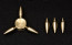 Bullet Shape 6 Sided Fidget Spinner