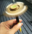 Green Leaf Ball Bearing Fidget Spinner