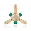 Heytech Chinese Scroll Gold Fidget Spinner