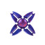 Iusun Cool Four Point Spinner Fidget Aluminum