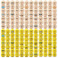 Emoji Faces Brick Minifigure Custom Set 56 Pcs