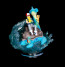 Pokemon Lapras Pikachu Ash Bulbasaur Charmander Squirtle GK Figure Statue