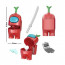 Among Us Brick Minifigure Custom Set 12 Pcs