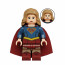 Flash Wonder Woman Supergirl Cyborg Brick Minifigure Custom Set 8 Pcs