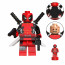 Deadpool Symbiote Brick Minifigure Custom Set 8 Pcs