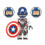 Marvel Avengers Endgame Characters With Advanced Tech Suit Brick Minifigure Custom Set 8 Pcs
