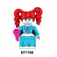 Poppy Playtime Brick Minifigure Custom Set 4 Pcs